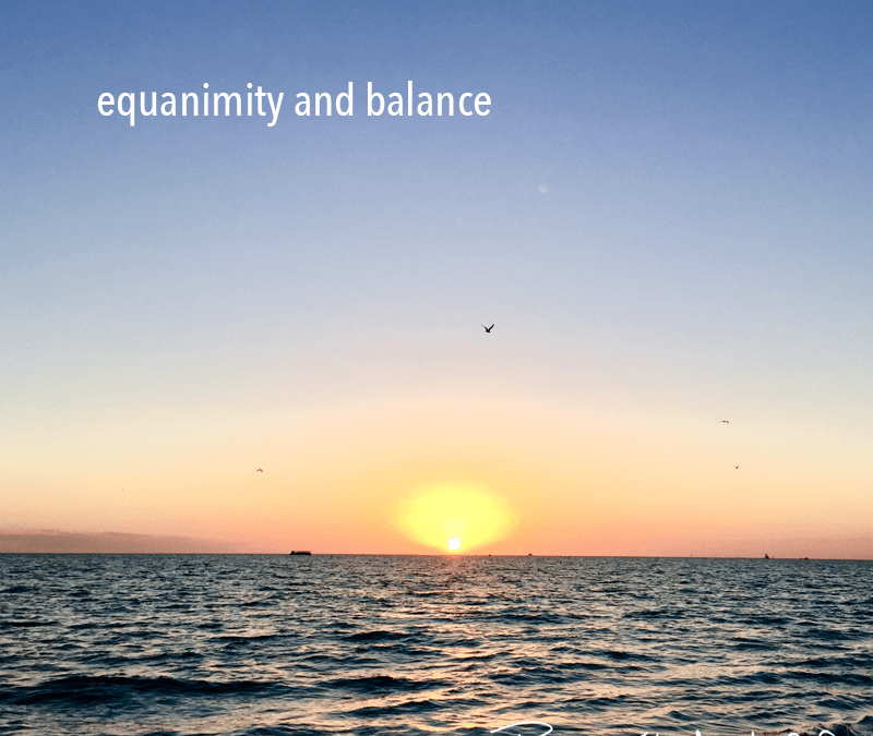 equanimity and balance